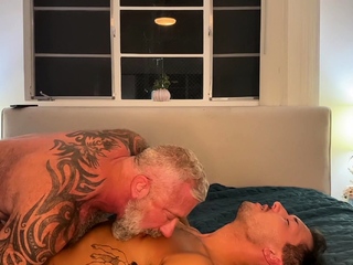 Nick Ezo will get fucked by older man Lance Charger