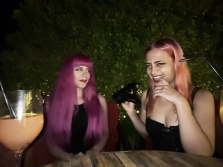 Redhead babe craves for lesbian intercourse