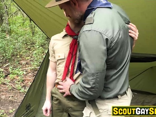 Serg Shepard blowing his grasp Holden Hernandez cock