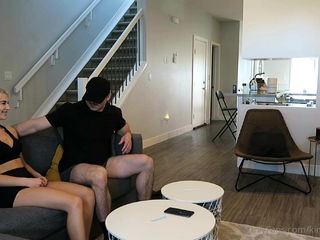 Tasty novice blonde babe masturbating on internet cam