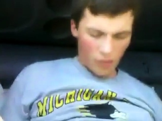 Younger Man Getting Fucked in Again of a Truck