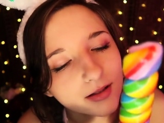 Aftynrose Asmr – Bunny Woman Suckin On A Looong Onlyfans