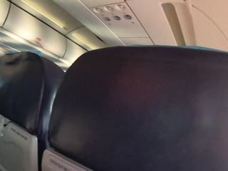 Airplane journey and intercourse within the lodge