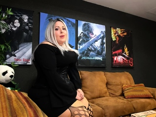 Blonde French girl in stockings on beginner intercourse tape