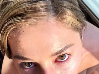 Horny novice blonde blowjob amp cumshot HD