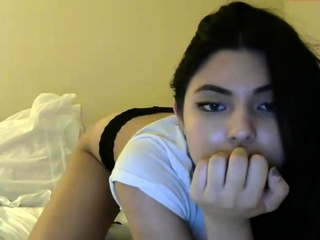 Hottest brunette solo webcam masturbation 2