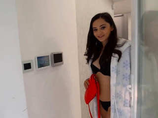 Man fucked and full of cum pussy for the ID card