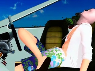 NekokoMMD Sonico Voyeur