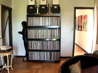 Newbie Busty Brunette Striptease