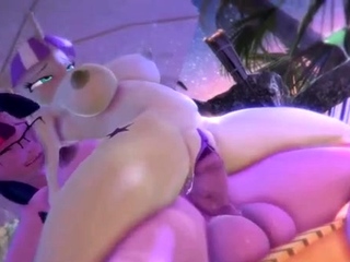 Scorching 3D redhead licking a pussy whereas getting fucked