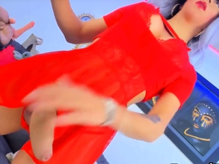 Scorching Shemale Masturbate Her sexy dick