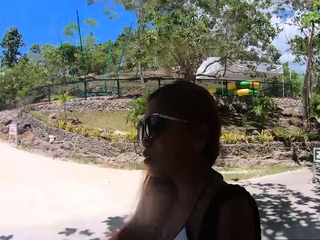 Zipline and intercourse with Thai girlfriend