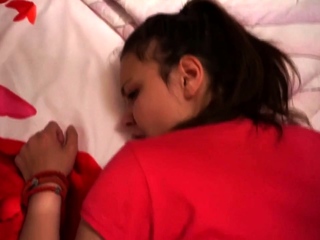 a fairly woman is having enjoyable with a boy late at night time, full P