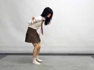 Chinese language lady tight bondage