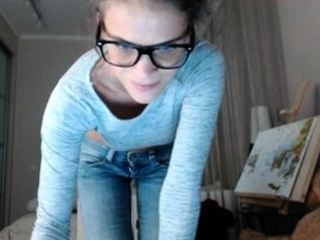 Curly Blonde Teen Information Solo Dildo Masturbation Extra at