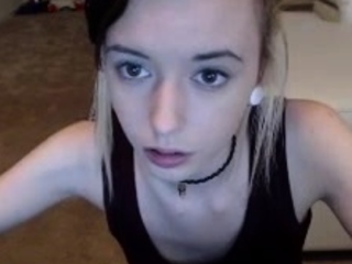 Cute blonde teen Lindsey solo toying pussy and ass