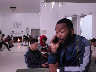 Harley King blowbanged by 20 black dudes!