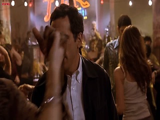 Jennifer Aniston exhibiting some pokey nipples in a white tank