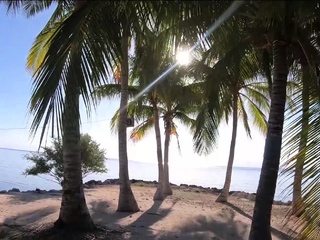 Thai GF intercourse on the seashore in Philippines