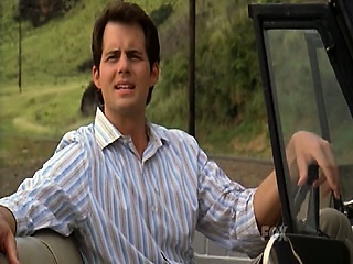 Amanda Righetti sporting a purple prime that reveals off some