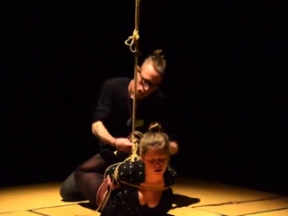Beginner kinbaku competition