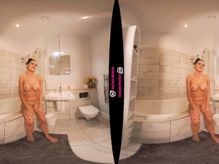 Bonnie is able to take a bathe and play with U