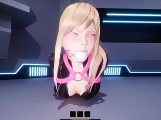 Cunning 3D Superwoman bounces up and down on a cock