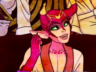 Cunning 3D Superwoman bounces up and down on a cock