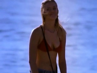 Kristanna Loken scorching exhibiting us her cleavage whereas hanging