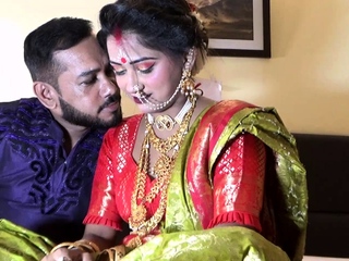 Newly Married Indian Lady Sudipa Hardcore Honeymoon Intercourse