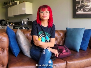 Petite Harmless Pink Head Latina Casting