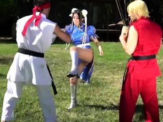 Road Struggle Parody Xxx – Huge ass