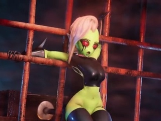 Scorching 3D redhead licking a pussy whereas getting fucked