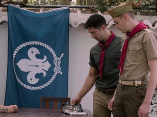 ScoutBoys Two cute scouts seduced by horny hung scoutmaster