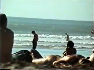 Str8 huge dick on seashore