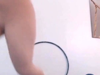 thick latina works out 1- see pt2 at greatcamclips . com