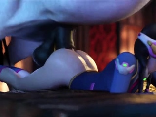 Two 3d cartoon cuties are prepared for his or her tub