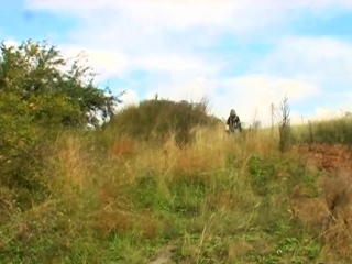 Wanton teen woman Christy with spectacular pure tits bangs