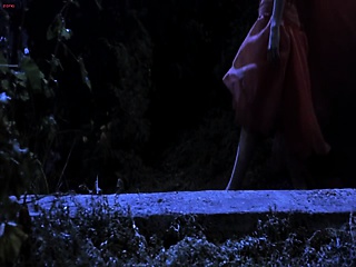 Winona Ryder kissing one other woman, then working down some