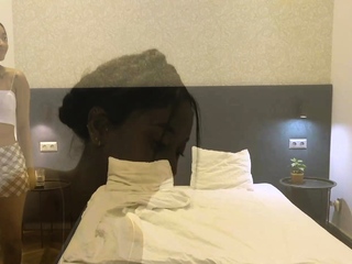 Black woman has hardcore intercourse with outdated man cock