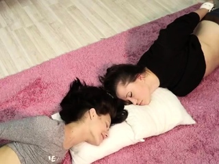 Fetish Tickle Remedy – Candy Women In Hogtied – Start