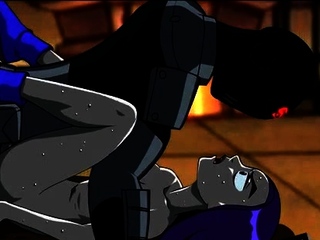 Hentai redhead provides blowjob and having intercourse