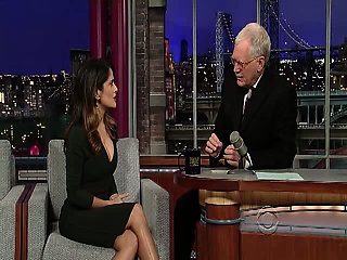 Here’s a video of Salma Hayek from her Late Present with
