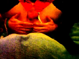 Lengthy haired homosexual twink masturbates