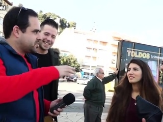 Marco, Angel Black And Xavi – Blonde Woman Offers Head On The