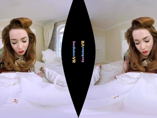 Scorching redhead cutie using a fats cock like there is no such thing as a