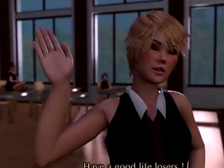 Sexy 3D punk rock stud getting fucked arduous anally