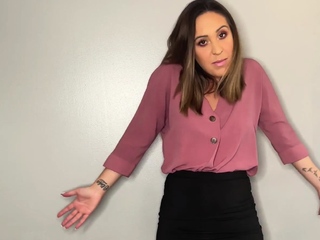 SPH femdom babe speaking soiled