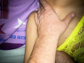 Tiny Thai teen novice selfmade footjob