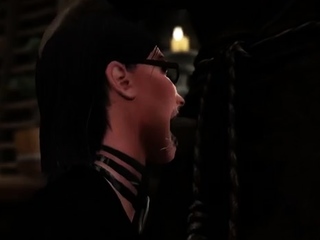 Two 3d cartoon cuties are prepared for his or her bathtub